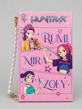 Huntrix KPOP Double-Sided Eyeshadow Palette - Fold-Out Book Style Makeup Palette